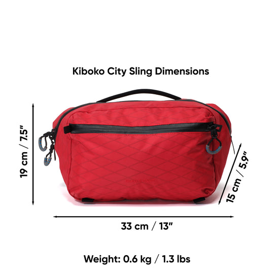 Kiboko City Sling 6L with Photo Insert