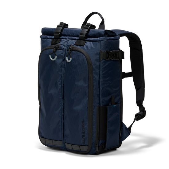 Gura Gear Kiboko City Commuter 18L+ in Navy, front three-quarter view