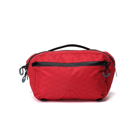 Gura Gear Kiboko City Sling 6L in Red, front view